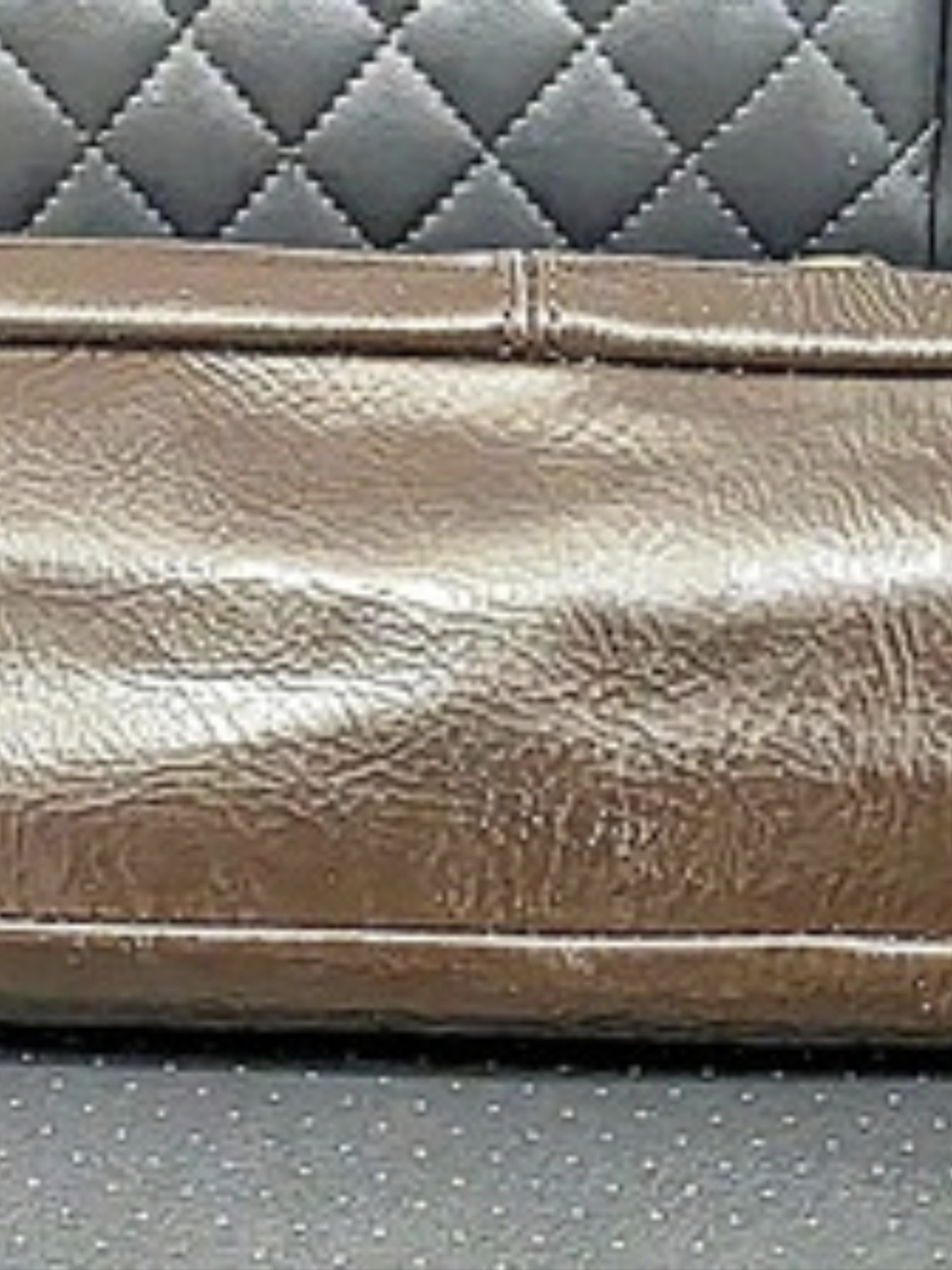 Coach Mahogony Brown Patent Leather Tote Bag - Stunning - Picture 7 of 16